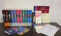 お*き様 【フクロウ通信などおまけ多数】帯付き⭐︎ハリー・ポッターシリーズ 全巻