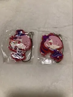 リゼロ Re:ゼロから始める異世界生活 ラムラバーストラップ 2種セット