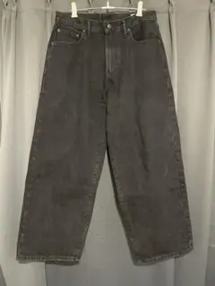 ‼️最終値下げ‼️ GAP スーパーバギー　デニム　ブラック　W29L30