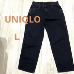 ユニクロ ワイドフィットジーンズ　321-450245(23-23) 32