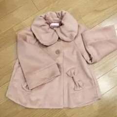 ピンクのコート M (150)