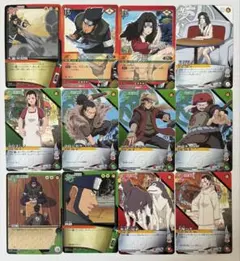 NARUTO ナルト カードゲーム 12枚セット サイ ツナデ シカマル キバ