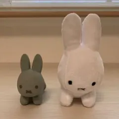 ブルーナアニマル　こうさぎ　ミッフィー　2体セット