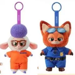 MINISO Zootopia ニック　ベリウェザー　市長　キーホルダー　ラブブ