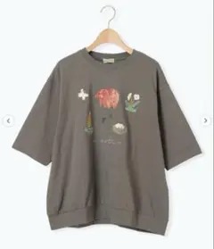 SM2【miyuki matsuo×Samansa Mos2】タックTシャツ