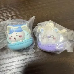 ガチャガチャ ハチワレ モモンガ2個セット キャラマカロン