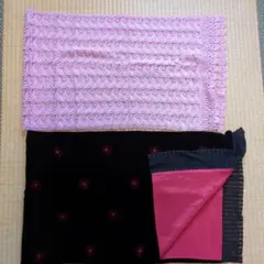 ストール 2枚セット レース ペイズリー柄のサムネイル