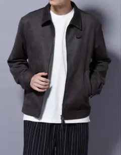 ★新品★ナノユニバース　フェイクスェード　ブルゾン　L