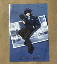 ブルーロック　まねきねこ　ポストカード　烏旅人