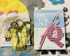 THE MONSTER PIN FOR LOVE 新作ラブブ アルファベット v