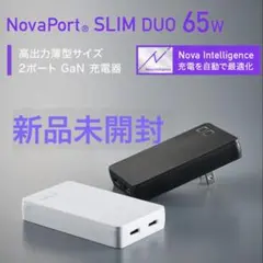 CIO NovaPort SLIM DUO 65W USB-C充電器