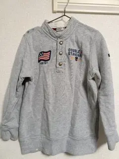 DOUBLE.B グレー トレーナー 120