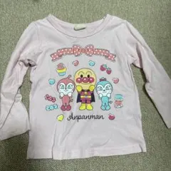 アンパンマン　トップス　長袖Tシャツ　95サイズ　ピンク