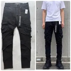 VALABASAS バラバサス スキニーデニム ブラック 30 新品未使用のサムネイル