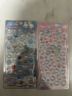 プチドロップステッカー 2枚セット ぷくぷくあわわちゃん まじかるベリーベリー