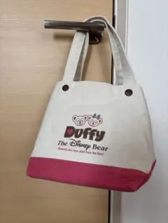 ダッフィーとシェリーメイ　トートバッグ　キャンバス
