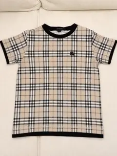 BURBERRY バーバリー ノバチェックTシャツ100A 美品のサムネイル