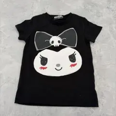 KUROMI クロミ 半袖Tシャツ ブラック 100cmのサムネイル