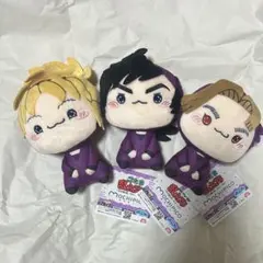 忍たま乱太郎 もちぴこ ぬいぐるみ 浜守一郎 斉藤タカ丸　田村三木ヱ門　3種