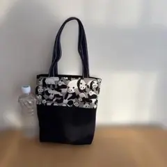 パンダ柄トートバッグ