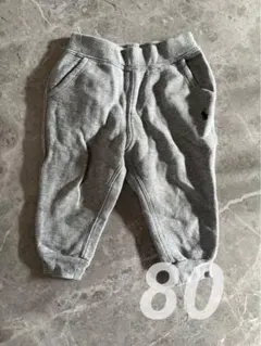 ポロ・ラルフ・ローレン 80サイズ グレーパンツ