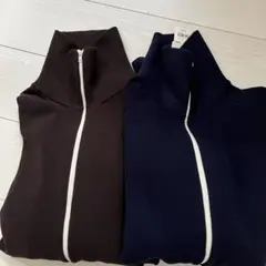 未使用✨ユニクロ　ミラノリブフルジップカーディガン