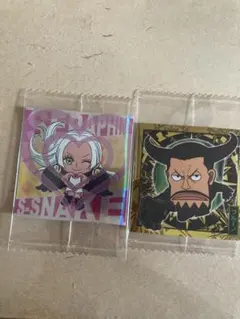 ワンピースウエハース　シール2枚セット