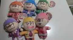タグ付き未使用　おそ松さん　　キャンドゥ　10周年記念　ぬいぐるみ　6体セット