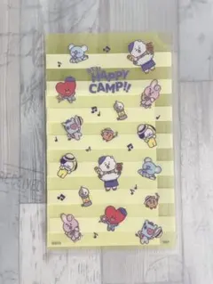 ファミマ限定一番くじ BT21 ミニクリアファイル