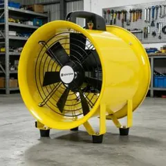 【10インチ 風量2100m³/h 羽根径 250mm】小型 強力 工業用扇風機 10インチ 風量2100m³/h 羽根径 250mm】小型 強力 工業用扇風機 - メルカリ