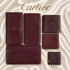 【5点まとめ＋おまけ1点】マストドゥカルティエ 長財布 二つ折り財布 セットCのサムネイル