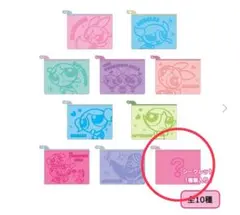 パワーパフガールズ　シークレットエンボスクリアポーチ　シークレット(集合)