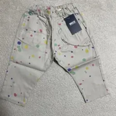 BREEZE カラフルドット柄パンツ 80