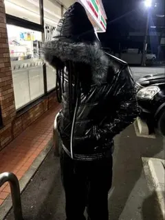y2k 00s archive fur down jacket お兄系 平成