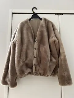 センスオブプレイス　アーバンリサーチ　2wayファーブルゾン