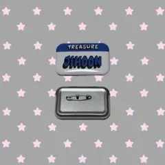 TREASURE ジフン 缶バッジ ネームタグ pluse on