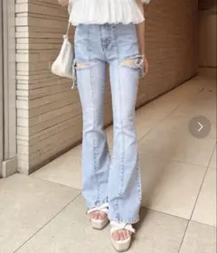 INGNIフレアデニムパンツ Mサイズ