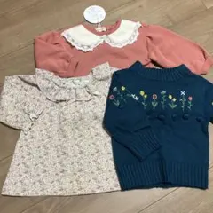 【未使用あり】トレーナー ニット 100㎝ 3枚セット