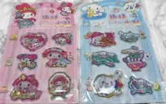 海外製　ウォーターシール　サンリオ　マイメロ　シナモロール2枚セット