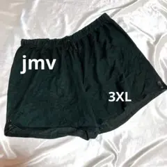 海外古着✨jmv リラックスフィット ブラックショートパンツ オーバーサイズ