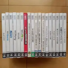 Wiiソフト18本まとめ売り【説明書注意あり】