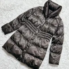 【2315】Reflect ダウンジャケット ブラウン　光沢