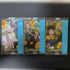 ジャンプ40周年 コラボカード ドラゴンボール×ワンピース 3枚セット 未