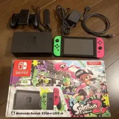 【美品・動作確認済】Nintendo Switch 本体 スプラトゥーン2セット