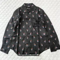 トリココムデギャルソン ブラック 丸襟ジャケット 中古・古着通販】tricot COMME des GARCONS (トリココムデギャルソン