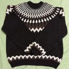 BEAMS 3ゲージ ルーズシルエット クルーネック ニット セーター