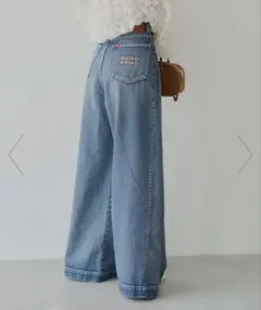 Chico ワイドレッグデニムパンツ Mサイズ