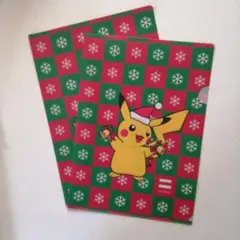 ピカチュウ　クリアファイル　２枚