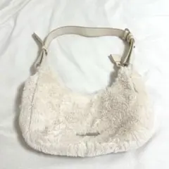 Chico ハンドバッグ アイボリー ファー