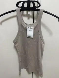 H&M リブタンクトップ ベージュのサムネイル